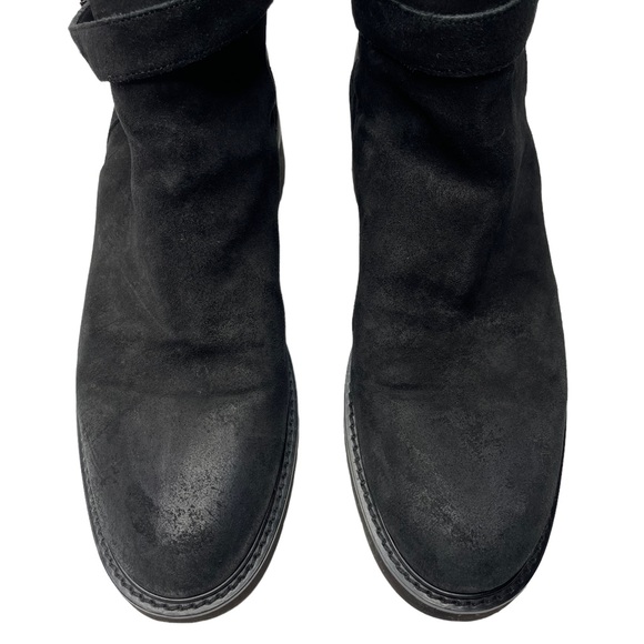 Vince | Claudia Suede & Shearling Boots in Black US 10/EU 40 - Picture 3 of 10